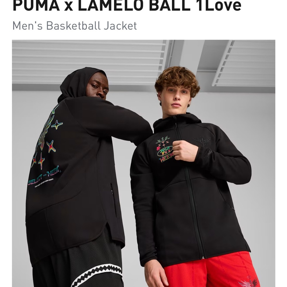 PUMA Men's Black Performance Jacket